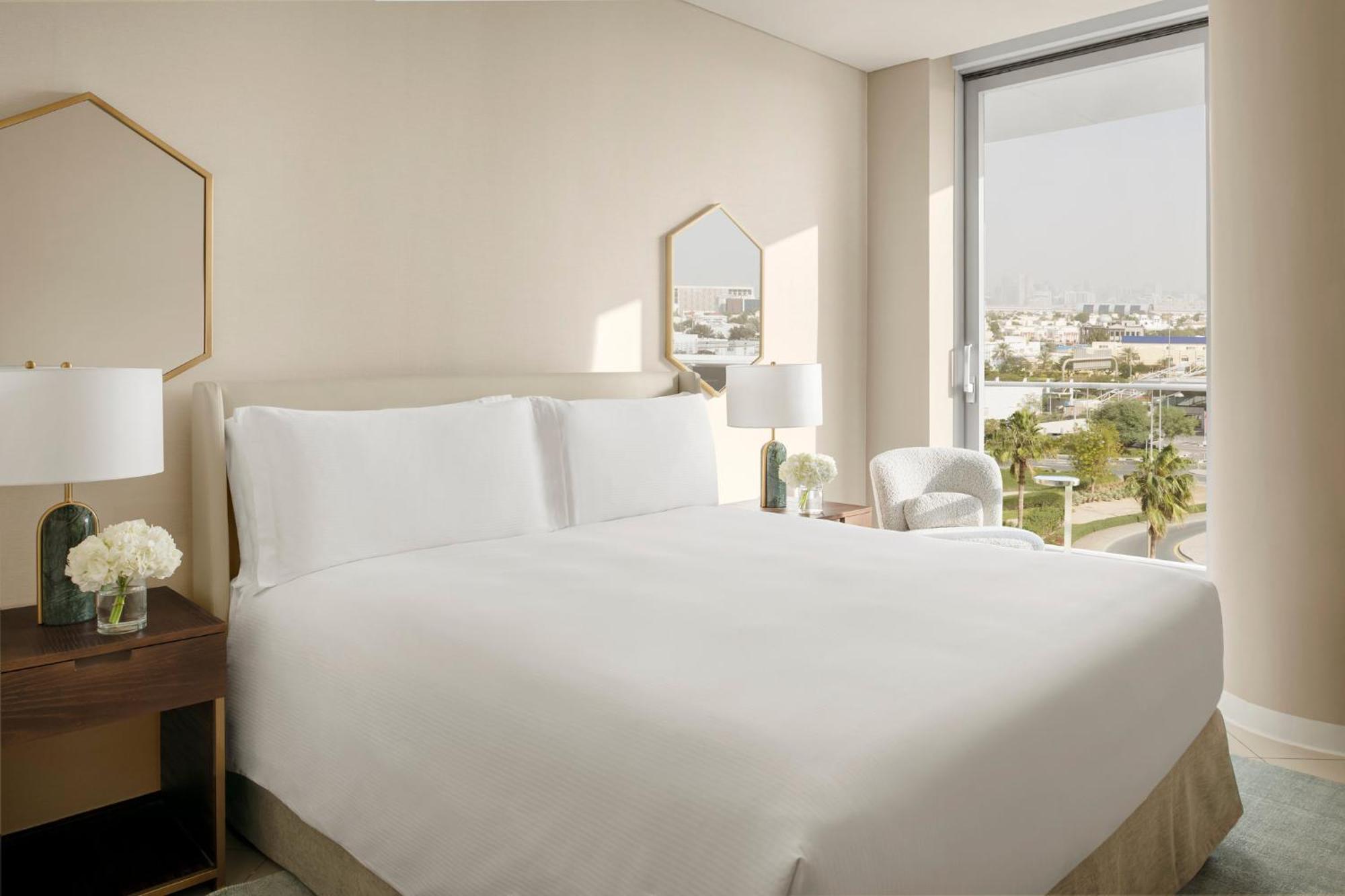 Intercontinental Residence Suites Dubai Festival City By Ihg Exterior foto A bedroom at The West Hollywood Edition