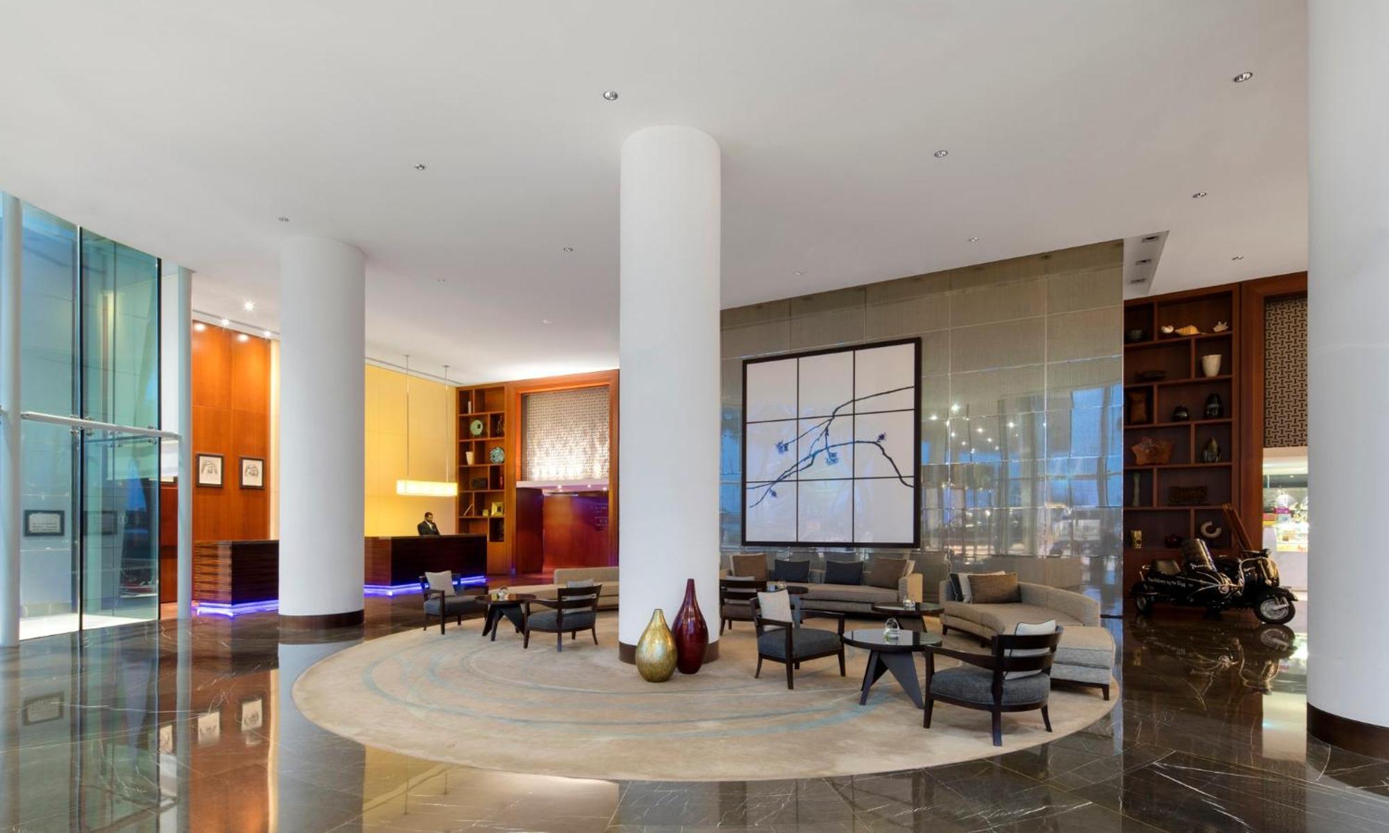 Intercontinental Residence Suites Dubai Festival City By Ihg Exterior foto Lobby